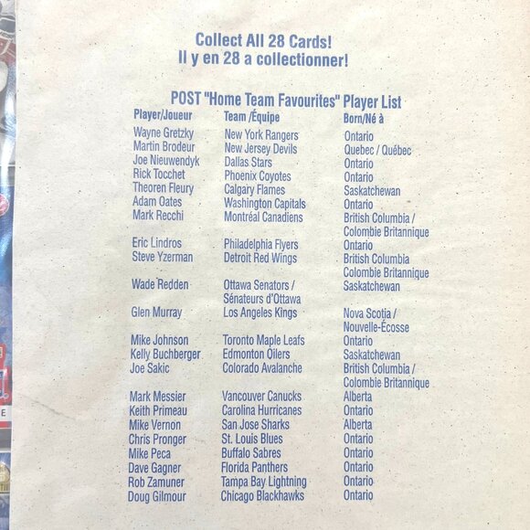 1998-1999 Upper Deck Post NHL & McDonald's Hockey Card Sets! - Picture 2 of 15